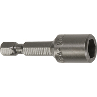 Nutsetter For Metric Sheet Metal Screws, 6 mm Tip, 1/4" Drive, 44.5 mm L, Magnetic UQ813 | Waymarc Industries Inc