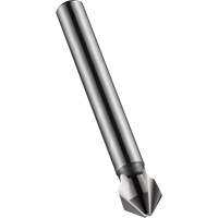 Fraise conique, 12,4 mm, Acier rapide, Angle de 90°, 3 cannelures Waymarc Industries Inc
