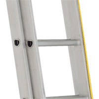 Industrial Heavy-Duty Extension Ladders, 300 lbs. Cap., 13' H, Grade 1A Waymarc Industries Inc