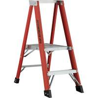 Industrial Extra Heavy-Duty Platform Stepladder (6500 AA Series), 4', 375 lbs. Cap. Waymarc Industries Inc