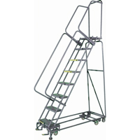 All Directional Ladders, 6 Steps, 24" Step Width, 60" Platform Height, Steel VC402 | Waymarc Industries Inc