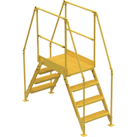Crossover Ladder, 67 " Overall Span, 40" H x 24" D, 24" Step Width VC446 | Waymarc Industries Inc