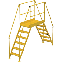 Crossover Ladder, 116" Overall Span, 60" H x 48" D, 24" Step Width VC456 | Waymarc Industries Inc