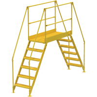 Crossover Ladder, 128" Overall Span, 60" H x 60" D, 24" Step Width VC457 | Waymarc Industries Inc