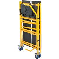 Jobsite Series 4' Safety Rail & Tool Shelf Scaffold Kit, Steel Frame, 49-1/2" D x 57-3/4" H Waymarc Industries Inc