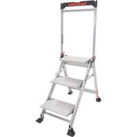 Jumbo Step™ Ladder, 2.2', Aluminum, 375 lbs. Capacity, Type 1AA VD613 | Waymarc Industries Inc