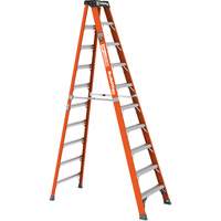 Step Ladder, 10', Fibreglass, 375 lbs. Capacity, Type 1AA Waymarc Industries Inc