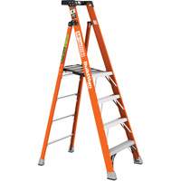 Safespace Platform Step Ladder, 4', 300 lbs. Cap. Waymarc Industries Inc