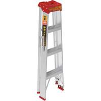Step Ladder, 4', Aluminum, 200 lbs. Capacity, Type 3 Waymarc Industries Inc