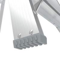 Step Ladder with Paint Tray, 10', Aluminum, 225 lbs. Capacity, Type 2 Waymarc Industries Inc