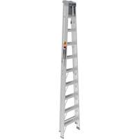 Step Ladder with Paint Tray, 10', Aluminum, 225 lbs. Capacity, Type 2 Waymarc Industries Inc