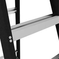 Step Ladder with Paint Tray, 10', Fibreglass, 250 lbs. Capacity, Type 1 Waymarc Industries Inc