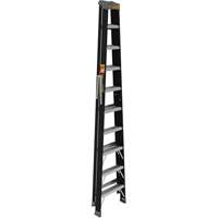 Step Ladder, 10', Fibreglass, 250 lbs. Capacity, Type 1 Waymarc Industries Inc
