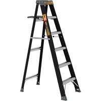 Step Ladder with Paint Tray, 6', Fibreglass, 250 lbs. Capacity, Type 1 Waymarc Industries Inc