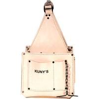Electrical & Maintenance Tool Pouches, Leather, 17 Pockets, Beige Waymarc Industries Inc