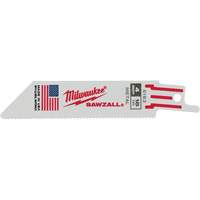 Sawzall&reg; Reciprocating Saw Blade, Bi-Metal, 18 TPI, 4" L x 3/4" W Waymarc Industries Inc