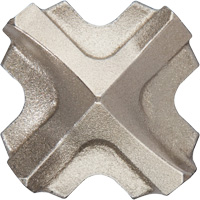 MX4™ 4-Cutter Rotary Hammer Drill Bit, 7/8", SDS-Plus Shank, Carbide VF533 | Waymarc Industries Inc