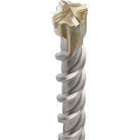 MX4™ 4-Cutter SDS-Plus Rotary Hammer Drill Bit, 1", SDS-Plus Shank, Carbide VF542 | Waymarc Industries Inc