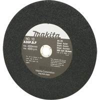 Meule abrasive pour scies &agrave; tronçonner et meuleuses dangle, 12" x 7/64", Arbre de 1", 4500 Tr/min Waymarc Industries Inc