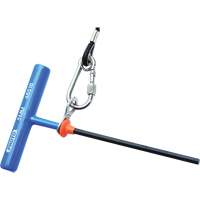 Hex Key - Metric, Hex End, 2.5 mm x 6" L, T Handle Waymarc Industries Inc