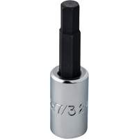 Socket, Hex, 1/4" x 1-7/8" L, 1/4" Drive Waymarc Industries Inc