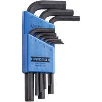 Short-Arm Hex Key Set, 9 Pcs., Metric VN030 | Waymarc Industries Inc