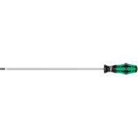 Slotted Screwdriver, 1/4" Tip, Round, 15-3/4" L, Plastic Handle Waymarc Industries Inc