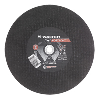 Meule &agrave; tronçonner rapide en acier inoxydable Portacut, 14" x 1/8", Arbre de 3/4", Type 1, Oxyde d'aluminium, 5400 Tr/min Waymarc Industries Inc