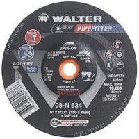PIPEFITTER™ Grinding Wheel, 6" x 5/32", Aluminum Oxide, Type 27 VV690 | Waymarc Industries Inc