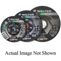 FLEXCUT MILL SCALE™ Grinding Wheel, 4-1/2", 36 Grit, Aluminum Oxide, 5/8"-11, 13300 RPM, Type 29 VV694 | Waymarc Industries Inc