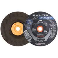 STAINLESS™ Grinding Wheel, 5" x 1/4", 5/8"-11 arbor, Aluminum Oxide, Type 28S VV695 | Waymarc Industries Inc