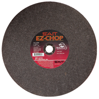 EZ-Chop<sup>®</sup> Chop Saw Wheel, 14" x 3/32", 1" Arbor, Type 1, Aluminum Oxide, 4400 RPM WI910 | Waymarc Industries Inc