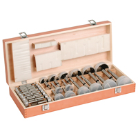 Woodpecker Forstner Bit Kits in a Wooden Box, 29 Pieces, High Carbon Steel WK666 | Waymarc Industries Inc