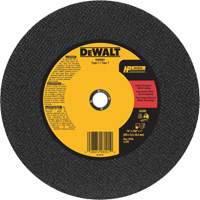 General Purpose Metal Cutting Chop Saw Wheel, 14" x 7/64", 1" Arbor, Type 1, Aluminum Oxide, 4300 RPM WP718 | Waymarc Industries Inc