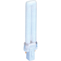 Compact Flourescent Lamps - Universal, 9 W, S (T4), 4000 K Waymarc Industries Inc