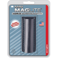 &eacute;tui de ceinture en cuir pour lampe de poche &agrave; 2 piles AA, Porte-lampe de poche, Cuir, 1 Poches Waymarc Industries Inc