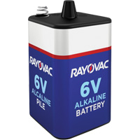 Alkaline Battery with Spring Terminals, D, 6 Waymarc Industries Inc