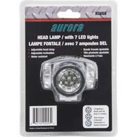 Headlamp, LED, 28 Lumens, 20 Hrs. Run Time, AAA Batteries XC658 | Waymarc Industries Inc