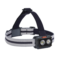 Hardcase Rugged Headlamp, LED, 325 Lumens, 6.5 Hrs. Run Time, AA Batteries Waymarc Industries Inc