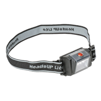 Lampe frontale HeadsUp Lite 2610, DEL, 30 lumens, 19 hres de fonctionnement, piles AAA Waymarc Industries Inc
