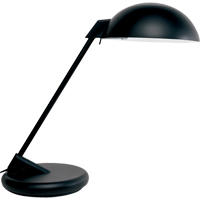 Desk Lamp, 100 W, Incandescent, Black XE735 | Waymarc Industries Inc