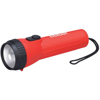 Industrial General Purpose Flashlight, LED, 25 Lumens, D Batteries Waymarc Industries Inc