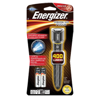 Vision HD Flashlight, LED, 400 Lumens, AA Batteries Waymarc Industries Inc
