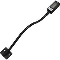 LED Gooseneck Maplight, 1 W, LED, 12" Neck, Black Waymarc Industries Inc