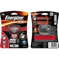 Vision Headlight, LED, 200 Lumens, 8.5 Hrs. Run Time, AAA Batteries Waymarc Industries Inc