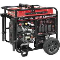 V-Twin Gasoline Generator, 15000 W Surge, 12500 W Rated, 120 V/240 V, 40 L Tank Waymarc Industries Inc