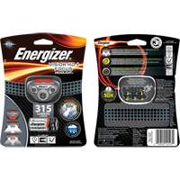 Vision HD+ Focus Headlamp, LED, 315 Lumens, 6 Hrs. Run Time, AAA Batteries Waymarc Industries Inc