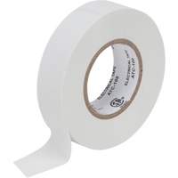 Electrical Tape, 19 mm (3/4") x 18 M (60'), White, 7 mils XH386 | Waymarc Industries Inc