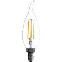 LED Bulb, B10, 5 W, 500 Lumens, Candelabra Base XH863 | Waymarc Industries Inc