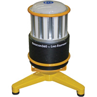 Lampe de travail portative Beacon360 GO avec support au sol, DEL, 45 W, 6000 lumens, Boîtier en Aluminium Waymarc Industries Inc